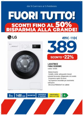 LAVATRICE LG 8KG F4NA10S8NWK